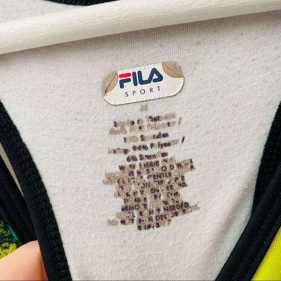Fila Work Out Tank Top Sz Medium - Picture 4 of 8